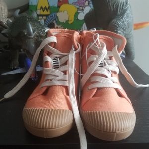 New Cat & Jack Boys Orange Shoes